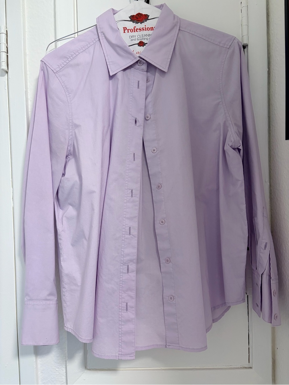 Banana Republic Lavender button down top